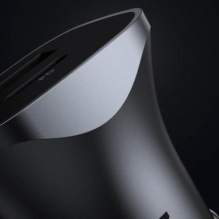 UGREEN USB-A and USB-C 30W PD PPS fast car charger - grey – image 10