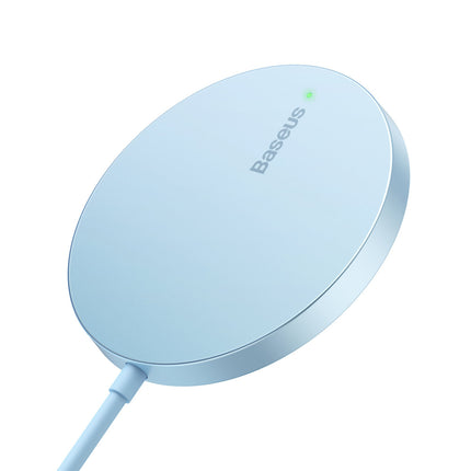BASEUS Simple Mini3 magnetic induction charger MagSafe Qi 15W - blue – image 7