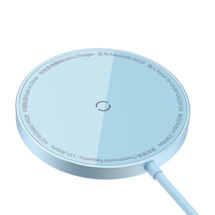 BASEUS Simple Mini3 magnetic induction charger MagSafe Qi 15W - blue – image 8