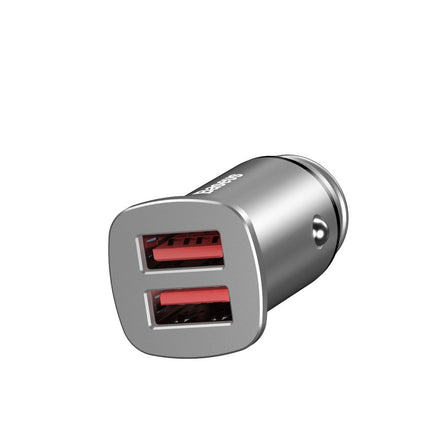 BASEUS Smart car charger Square 2x USB QC3.0 Quick Charge 3.0 SCP AFC 30W black – image 8