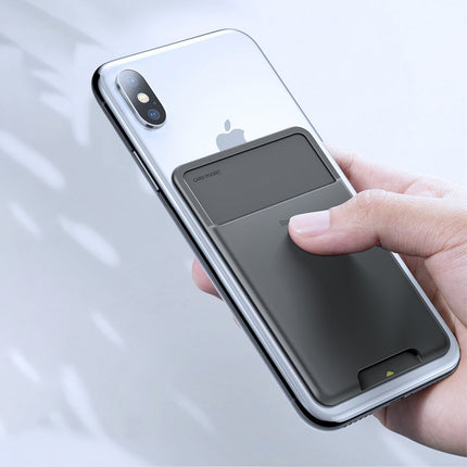 BASEUS Self-adhesive case for phone for credit card gray documents – image 9