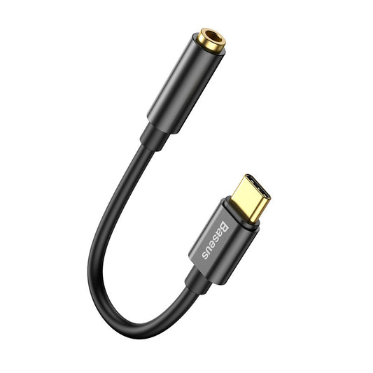 BASEUS Headphone adapter L54 from USB-C to 3.5mm DAC audio jack black