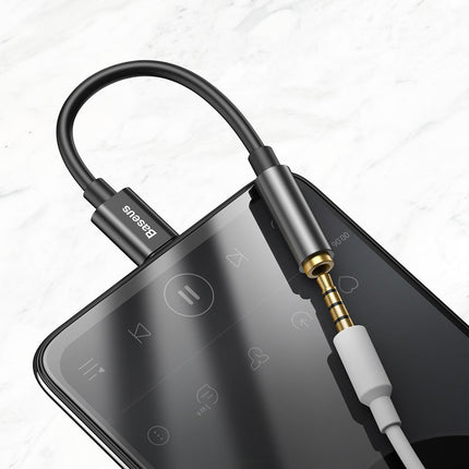 BASEUS Headphone adapter L54 from USB-C to 3.5mm DAC audio jack black – image 11