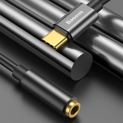 BASEUS Headphone adapter L54 from USB-C to 3.5mm DAC audio jack black – image 7