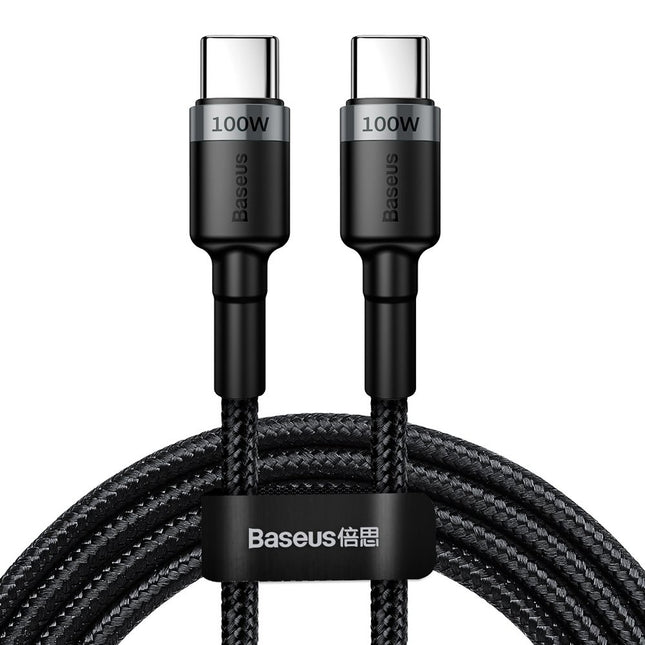 BASEUS Cafule Nylon cable USB-C Power Delivery 2.0 100W 20V 5A 2m grey
