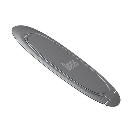 BASEUS Ultrathin self-adhesive handle ring stand for silver phone – image 2