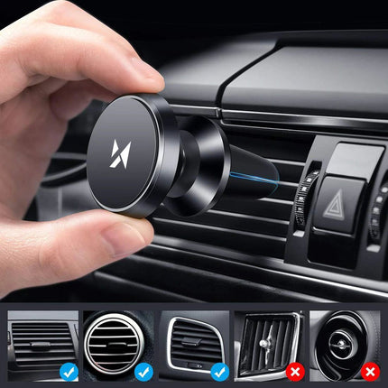 WOZINSKY Magnetic phone holder for black car grill – image 10