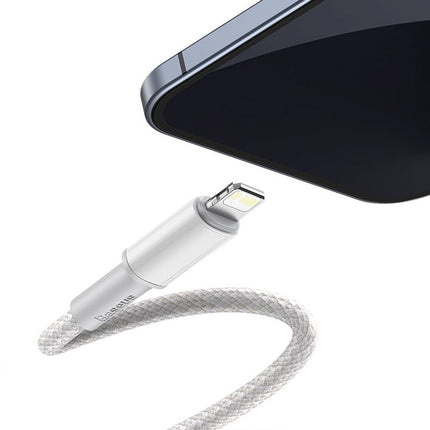 BASEUS Fast charging cable for iPhone USB-C - Lightning Power Delivery 20W 1m white – image 2