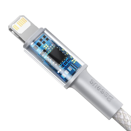 BASEUS Fast charging cable for iPhone USB-C - Lightning Power Delivery 20W 1m white – image 4