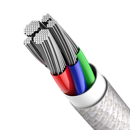 BASEUS Fast charging cable for iPhone USB-C - Lightning Power Delivery 20W 1m white – image 8