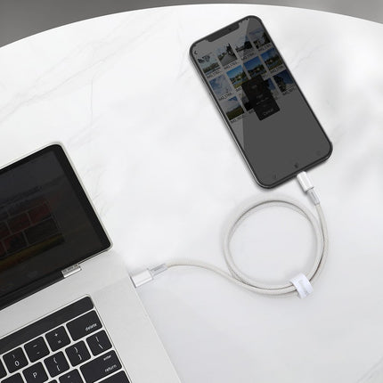 BASEUS Fast charging cable for iPhone USB-C - Lightning Power Delivery 20W 1m white – image 9