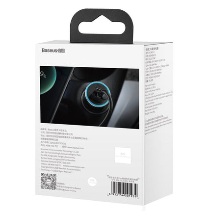BASEUS USB-C car charger + USB 40W Golden Connector Pro gray – image 6