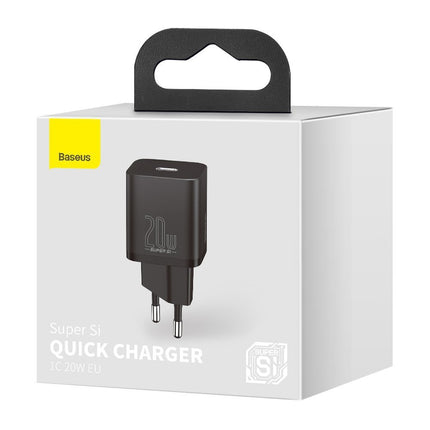 BASEUS Super Si 1C USB-C 20W Power Delivery black – image 6