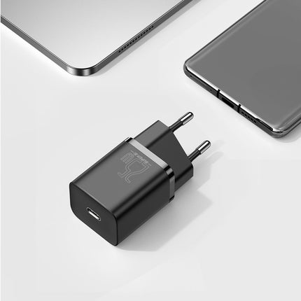 BASEUS Super Si QC PC Power Charger 25W 3A + USB-C cable 1m black – image 11