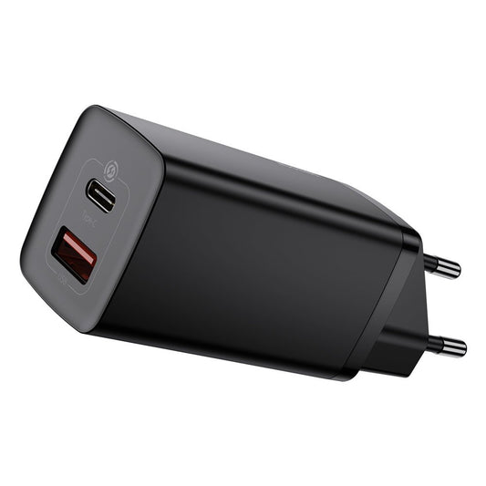 BASEUS Fast GaN2 Pro USB USB-C QC PD 65W black power charger