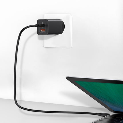 BASEUS Fast GaN2 Pro USB USB-C QC PD 65W black power charger – image 11