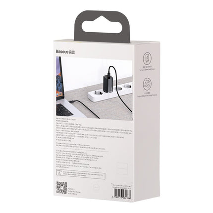 BASEUS Fast GaN2 Pro USB USB-C QC PD 65W black power charger – image 6