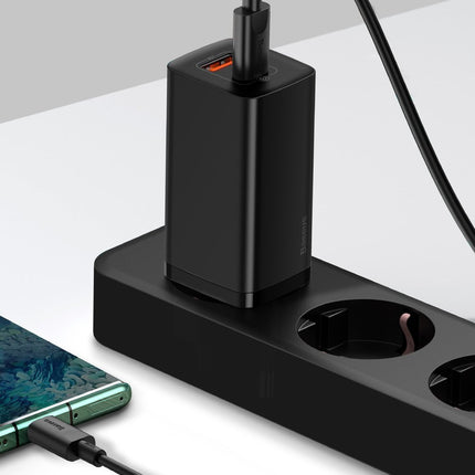 BASEUS Fast GaN2 Pro USB USB-C QC PD 65W black power charger – image 8