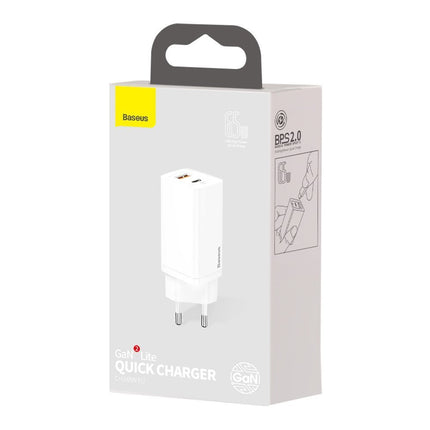 BASEUS Fast GaN2 Pro USB USB-C QC PD 65W black power charger – image 16