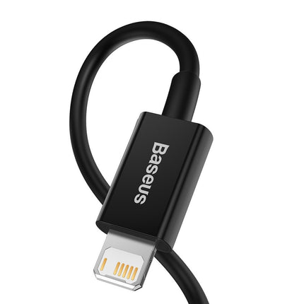BASEUS Superior cable USB cable Iphone Lightning 2.4A 1m White – image 14