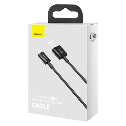 BASEUS Superior cable USB cable Iphone Lightning 2.4A 1m White – image 16