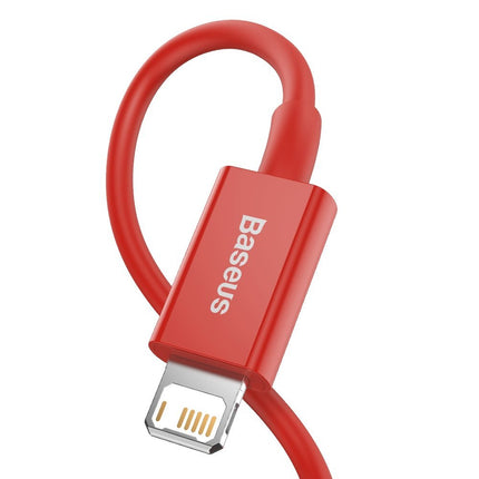 BASEUS Superior cable USB cable Iphone Lightning 2.4A 1m White – image 25