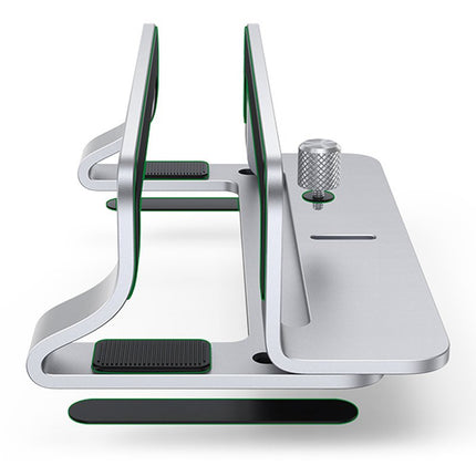 UGREEN Vertical stand for MacBook laptop tablet aluminum silver – image 3