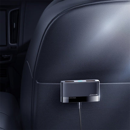 JOYROOM Fast car charger 5x USB 6.2A with extension black – image 8
