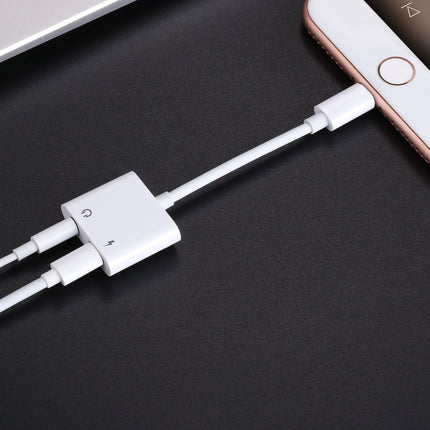 JOYROOM Adapter headphone adapter iPhone Lightning - 2x Lightning white – image 7
