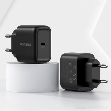 UGREEN USB-C 25W PD + USB-C 2m black power charger – image 8
