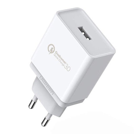 UGREEN Quick Charge 3.0 18W 3A USB white fast charger