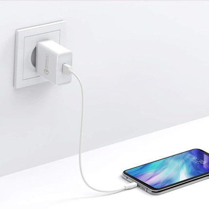 UGREEN Quick Charge 3.0 18W 3A USB white fast charger – image 3