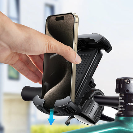 UGREEN Phone holder for bike motorcycle wheel universal black – image 6