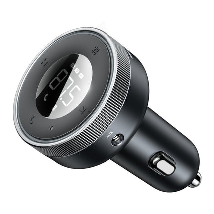 BASEUS FM transmitter MP3 car charger LED 2x USB Bluetooth black – image 7