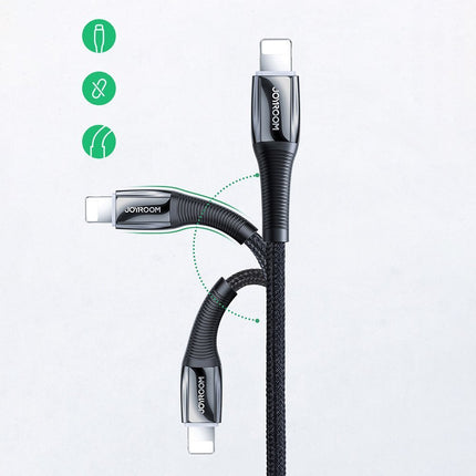 JOYROOM Cable for iPhone USB-C - Lightning Power Delivery 20W 2.4A 1.2m red – image 6