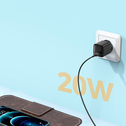 JOYROOM USB-C 20W Power Delivery Quick Charge 3.0 AFC black – image 4