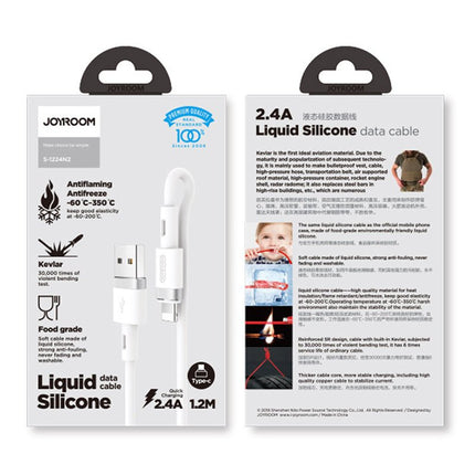 JOYROOM Cable for iPhone USB - Lightning 2.4A 1.2m black – image 14