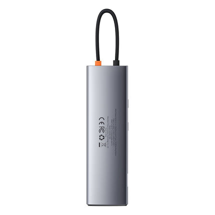 BASEUS Multifunctional HUB replicator USB-C Metal Gleam 11w1 gray – image 3