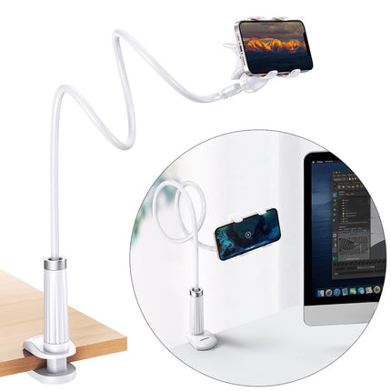 UGREEN Universal stand for phone tablet stand with elastic white arm