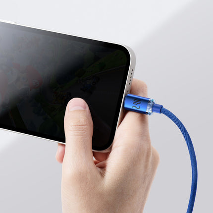 BASEUS USB cable - Lightning cable for fast charging and data transfer 1.2m blue – image 7
