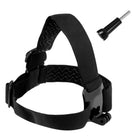 HURTEL Helmet headband for GoPro sports cameras, adjustable, universal, black