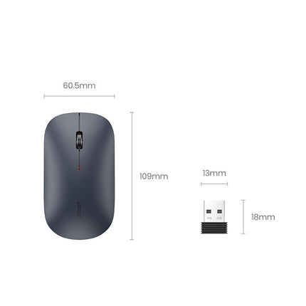 UGREEN Handy Wireless Mouse for USB Green Computer – image 11