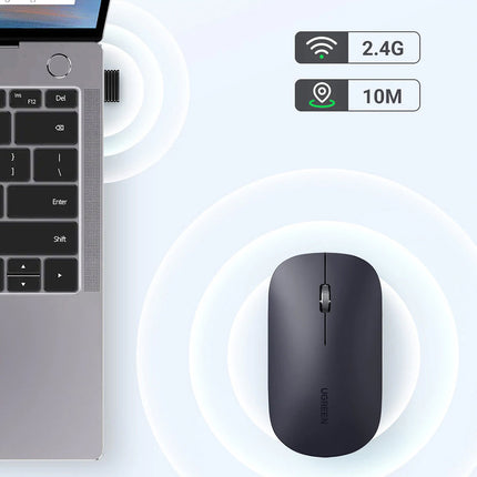 UGREEN Handy Wireless Mouse for USB Green Computer – image 6