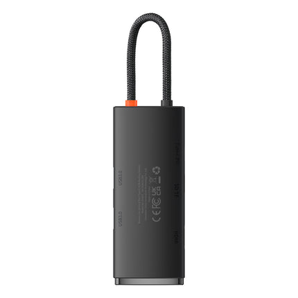 BASEUS Multifunctional HUB Lite Series USB-C 2x USB PD HDMI SD/TF black – image 4
