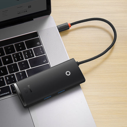 BASEUS Multifunctional HUB Lite Series USB-C 2x USB PD HDMI SD/TF black – image 8
