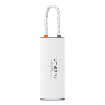 BASEUS Multifunctional HUB Lite Series USB-C 2x USB PD HDMI SD/TF white – image 4