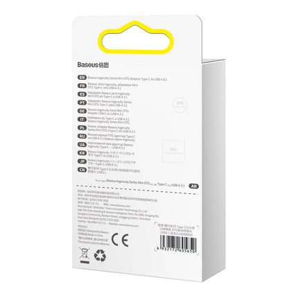 BASEUS USB-C adapter for USB-A Ingenuity Series blue – image 6