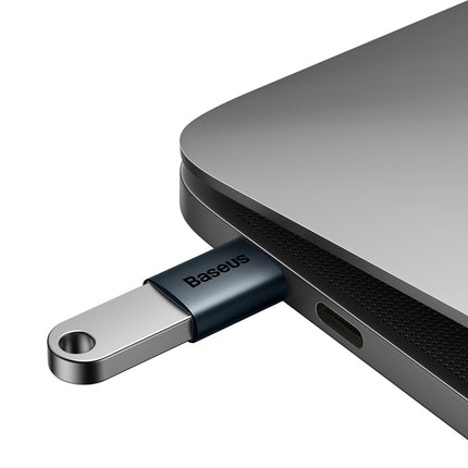 BASEUS USB-C adapter for USB-A Ingenuity Series blue – image 7
