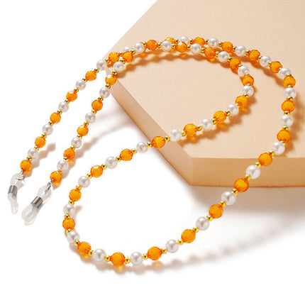 HURTEL chain pendant for orange beads glasses – image 2
