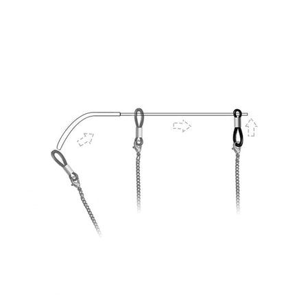 HURTEL chain pendant for orange beads glasses – image 6
